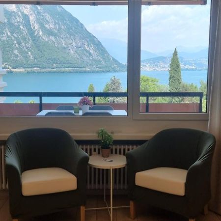 Bianca Apartment Bissone Luaran gambar