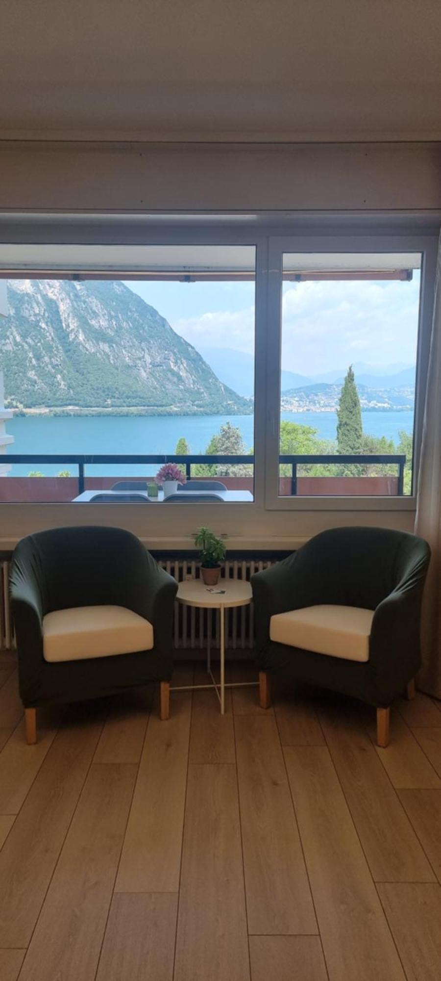 Bianca Apartment Bissone Luaran gambar