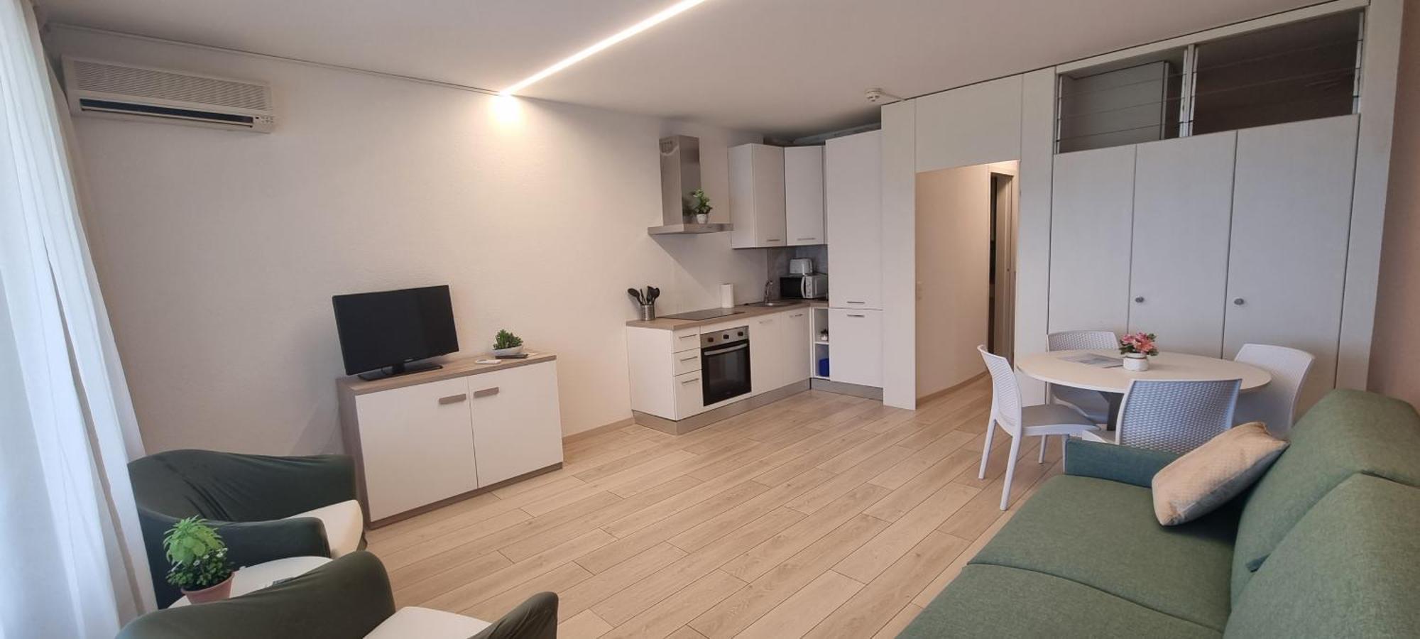 Bianca Apartment Bissone Luaran gambar