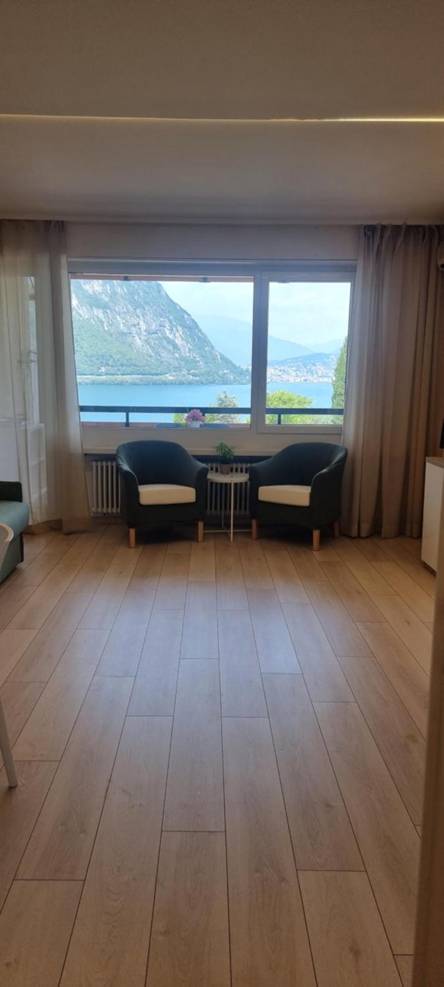 Bianca Apartment Bissone Luaran gambar